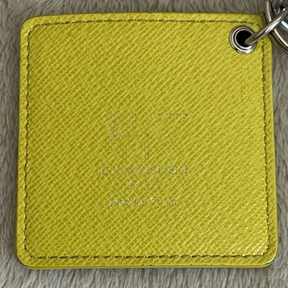 LOUIS VUITTON Damier Graphite Limited Edition Key holder/bag charm